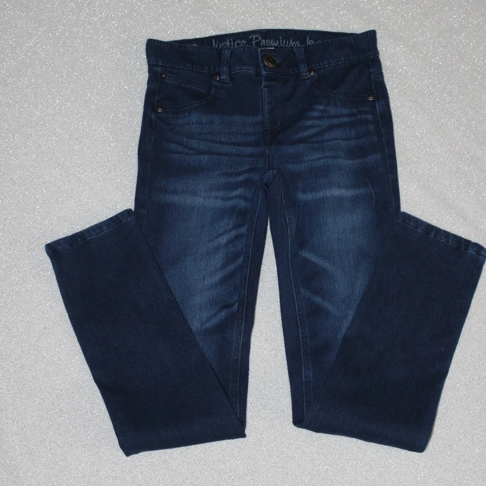 Girls Justice Knit Super Skinny Premiums Jeans